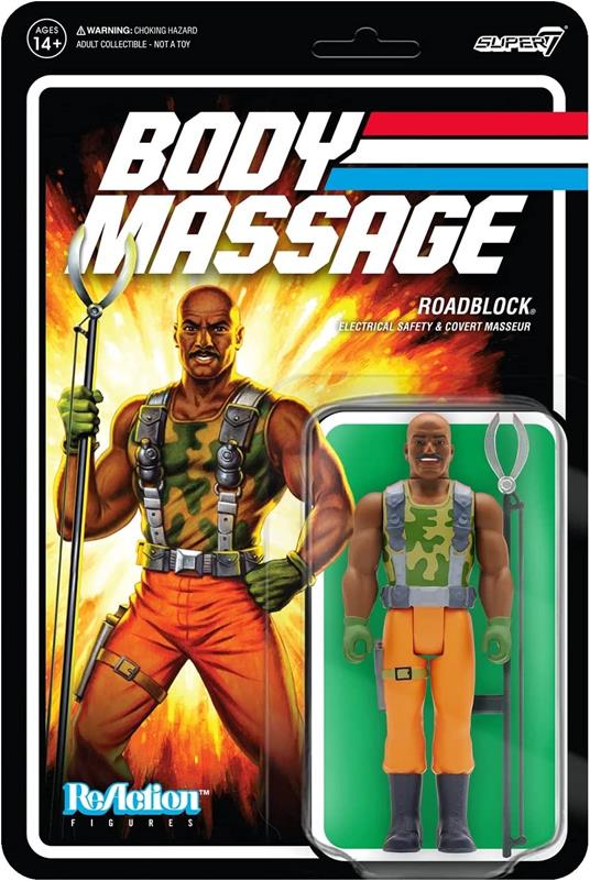 Gi Joe Reaction Action Figura Roadblock Psa 10 Cm Super7