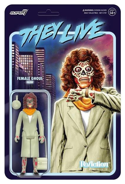 They Live Reaction Wave 2 - Female Ghoul (Glow)