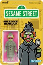 Sesame Street Reaction Action Figura Wave 03 Sherlock Hemlock 10 Cm Super7