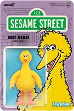 Sesame Street Reaction Action Figura Wave 03 Big Bird 10 Cm Super7