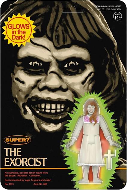 Exorcist (The): Super7 - Reaction Figures - Regan (Monster Glow)