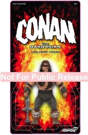 Conan The Barbarian Vintage War Paint Af Action Figura Super 7