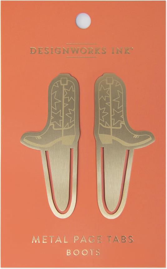 Linguette segna pagina in metallo - Stivali