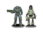 Fallout Mini Figures 2-Pack Set D X01 & Protectron 7 Cm Syndicate Collectibles
