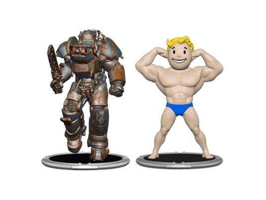 Fallout Mini Figures 2-Pack Set E Raider & Vault Boy (Strong) 7 Cm Syndicate Collectibles