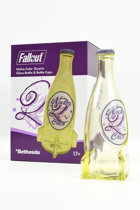 Fallout Botlle Series Glass Bottle & Cap Nuka Quartz - 2
