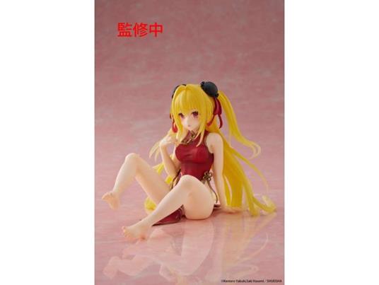 TO LOVE-RU GOLD DARK CHINESE DESKTO CUTE Figura Taito