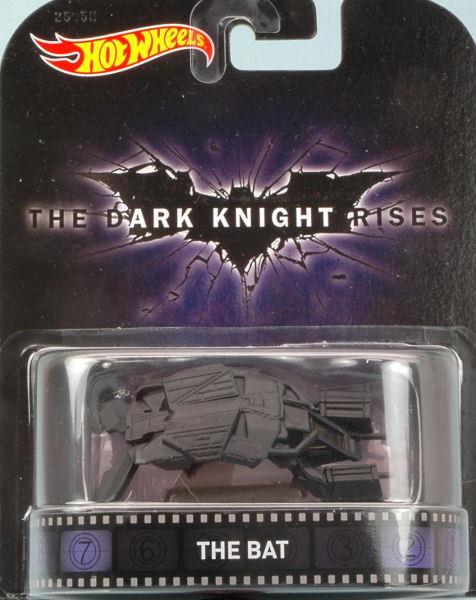 Batman The Dark Knight Rises The Bat 1:64 Model Hwcfr19