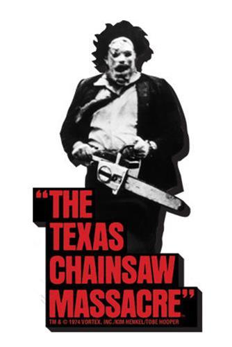 Texas Chainsaw Massacre B/W Magnet