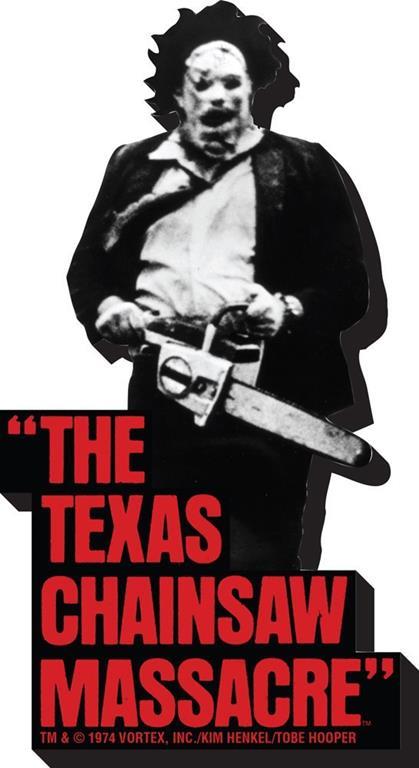 Texas Chainsaw Massacre B/W Magnet - 3