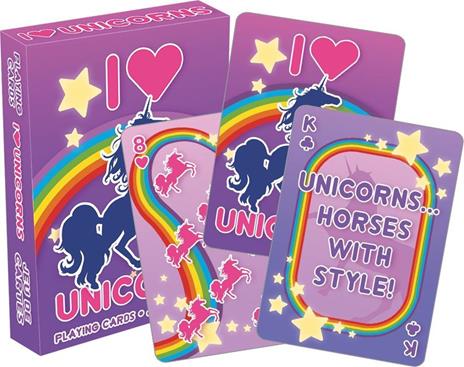 Unicorns I Love. Carte Da Gioco - 3