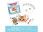 Kitten Shaped Playing Cards Carte Da Gioco Aquarius Ent