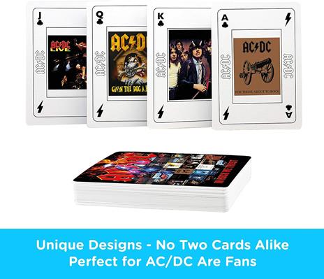 Ac/Dc In Rock We Trust Playing Cards - 3