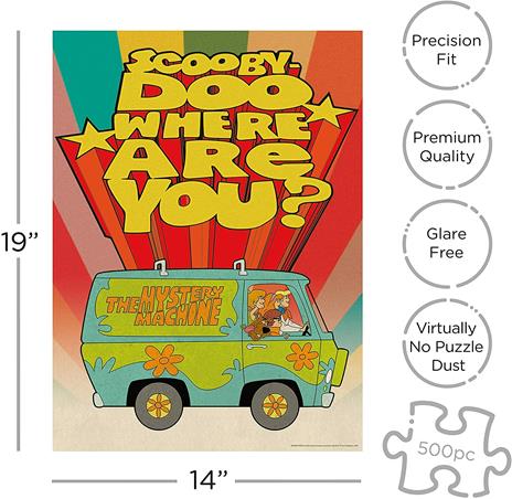 Scooby Doo Where Are You? 500 Pcs Puzzle - 2