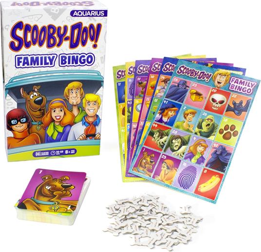 Scooby-doo Gioco Da Tavolo Family Bingo *english Version* Aquarius