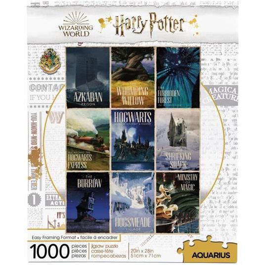 AQUARIUS Puzzle 1000 pezzi Poster di viaggio di Harry Potter 65383 BQ8733