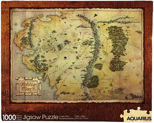 The Hobbit Map 1000pcs Puzzle