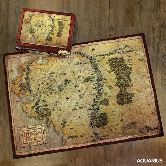 The Hobbit Map 1000pcs Puzzle - 3