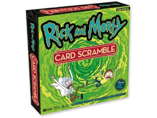 Rick E Morty Gioco Da Tavolo Card Scramble *english Version* Aquarius