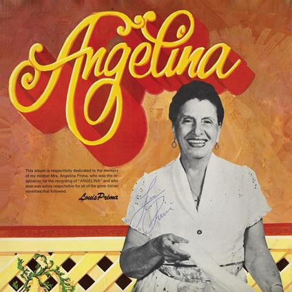 Angelina - CD Audio di Louis Prima,Sam Butera,Witnesses