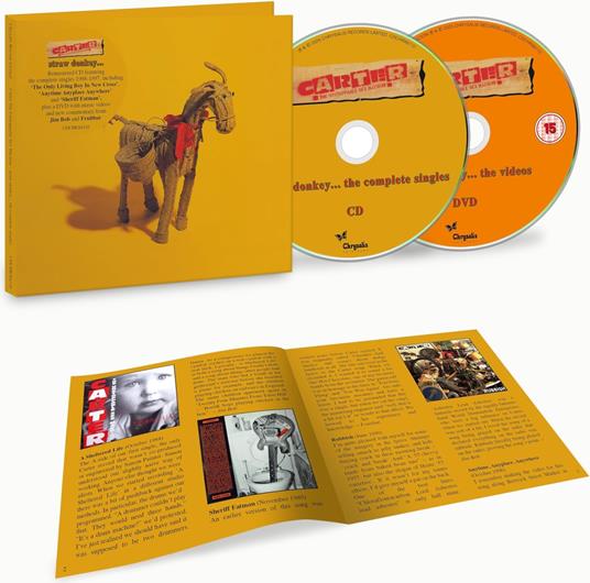 Straw Donkey... The Complete Singles - CD Audio di Carter the Unstoppable Sex Machine