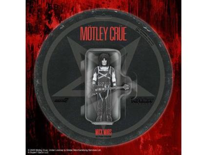 Motley Crue React Mick Mars Shout Bw Af Action Figura Super 7