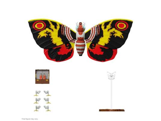 Godzilla Toho Ultimates! Action Figura W5 Mothra 1992 Figura 30 Cm Super 7