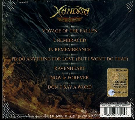 Fire & Ashes - CD Audio Singolo di Xandria - 2