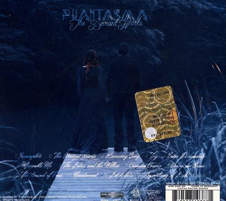 The Deviant Hearts (Digipack Limited Edition) - CD Audio di Phantasma - 2