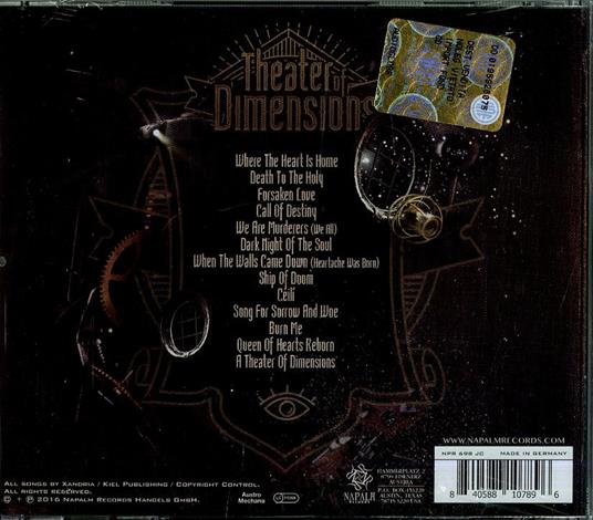 Theatre of Dimensions - CD Audio di Xandria - 2