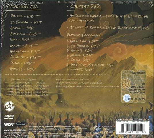 Mela Ananda Live - CD Audio di My Sleeping Karma - 2