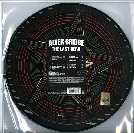 The Last Hero (Picture Disc Limited Edition) - Vinile LP di Alter Bridge - 2