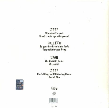 Deep Calleth on Deep (White Vinyl Limited Edition) - Vinile LP di Satyricon - 2