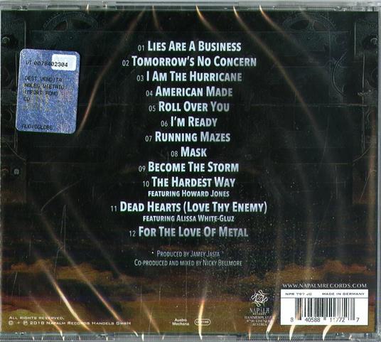 For the Love of Metal - CD Audio di Dee Snider - 2