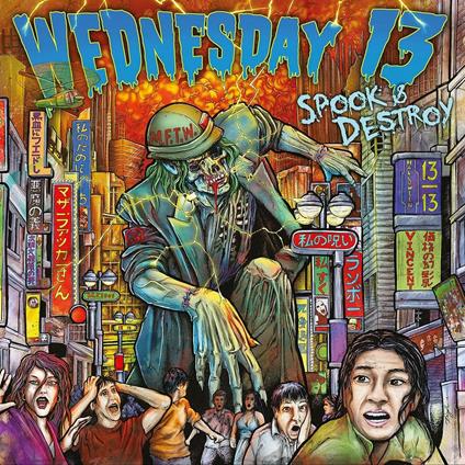 Spook & Destroy - CD Audio Singolo di Wednesday 13