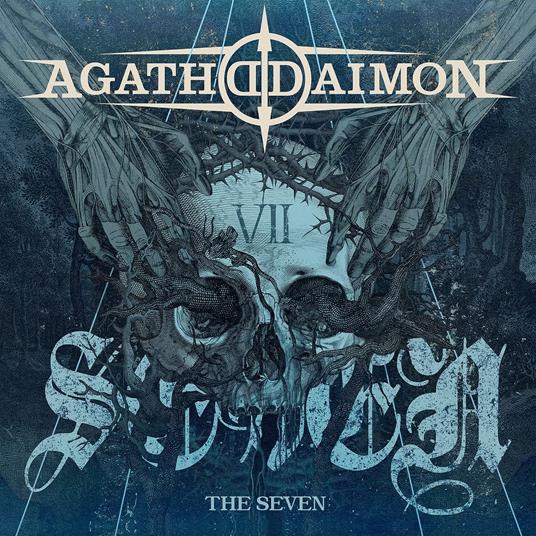 The Seven (Ocean Blue Vinyl) - Vinile LP di Agathodaimon
