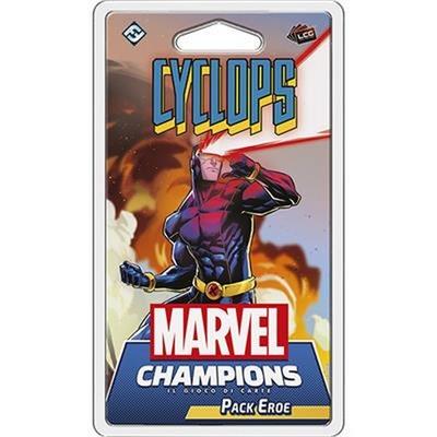 Marvel Champions LCG - Cyclops (Pack Eroe). Esp. - ITA. Gioco da tavolo