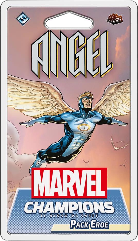 Marvel Champions LCG - Angel (Pack Eroe). Esp. - ITA. Gioco da tavolo