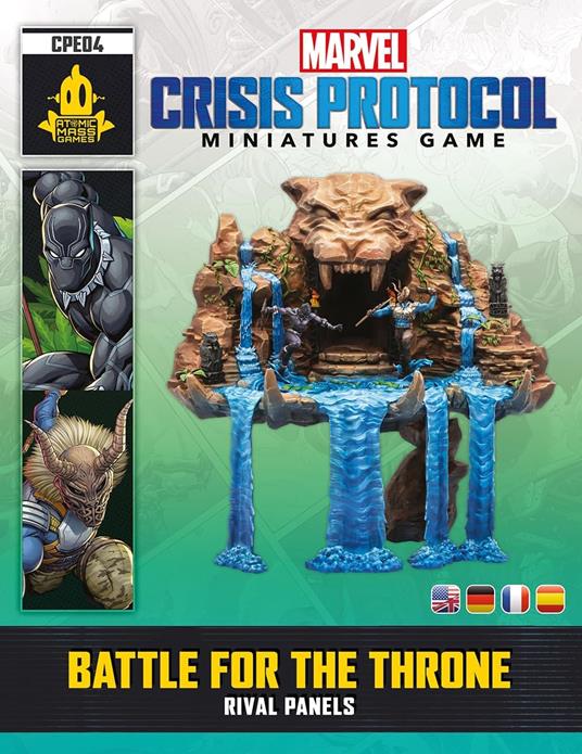 MCP - Rival Panels: Battle for the Throne. Esp. Gioco da tavolo - ML - 2