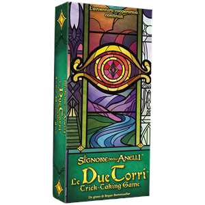 Giocattolo Il Signore degli Anelli. Le due torri: Trick-Taking Game. Gioco da tavolo Asmodee