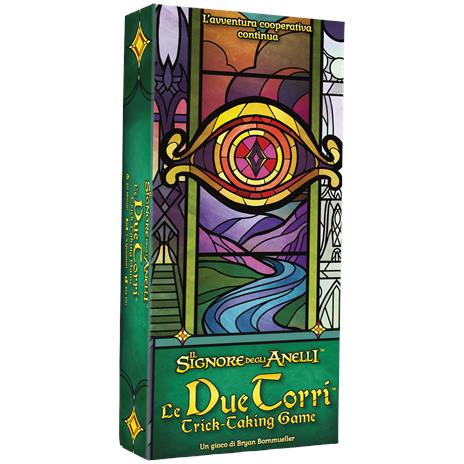 Il Signore degli Anelli. Le due torri: Trick-Taking Game. Gioco da tavolo