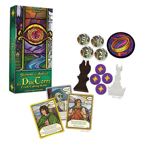 Il Signore degli Anelli. Le due torri: Trick-Taking Game. Gioco da tavolo - 3