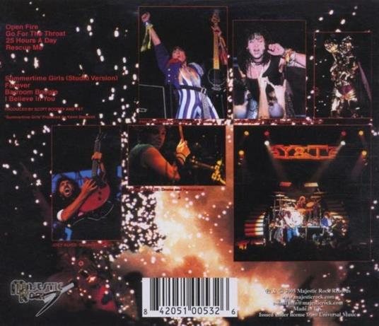 Open Fire - CD Audio di Y&T - 2