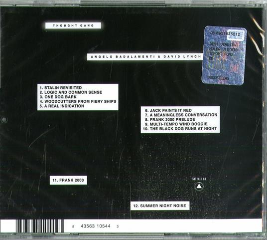 Thought Gang - CD Audio di Thought Gang - 2