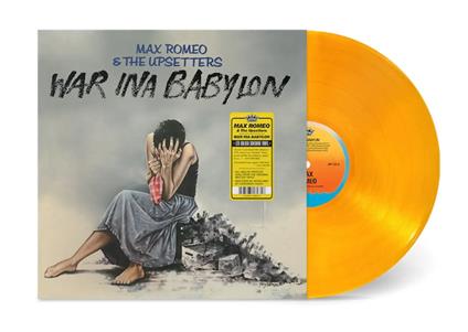 War Ina Babylon (Golden Sunshine Color Vinyl) - Vinile LP di Max Romeo