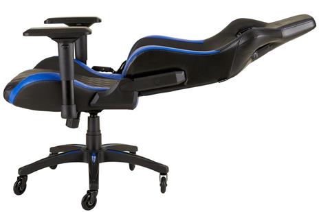 T1 SERIE Race Sedia gaming Black e Blue - 3