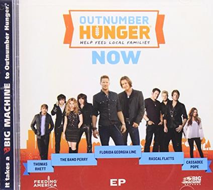 Outnumber Hunger - CD Audio
