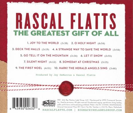 Greatest Gift of All - CD Audio di Rascal Flatts - 2