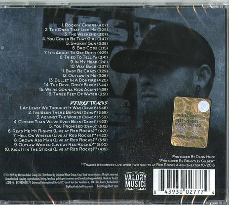 The Devil Don't Sleep (Deluxe Edition) - CD Audio di Brantley Gilbert - 2
