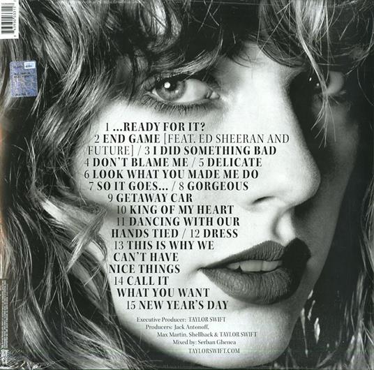 Reputation - Vinile LP di Taylor Swift - 2